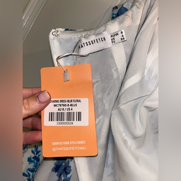 Brand new with tags! That’s so Fetch strapless mini dress - Picture 5 of 5